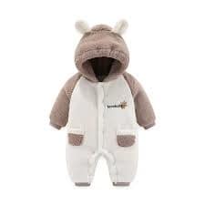 Infant Fleece Winter Onesie