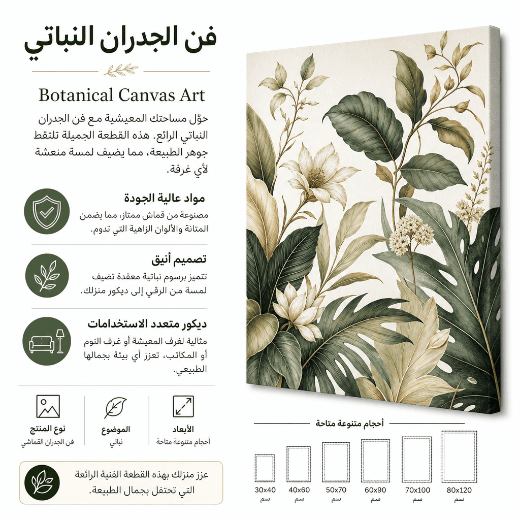 Botanical Canvas Art