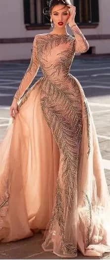 Luxury Women's Evening Gown