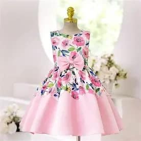 Floral Party Dress for Girls