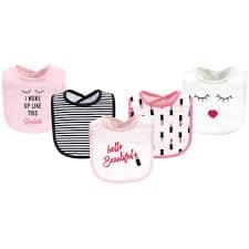 5-Pack Baby Cotton Bibs