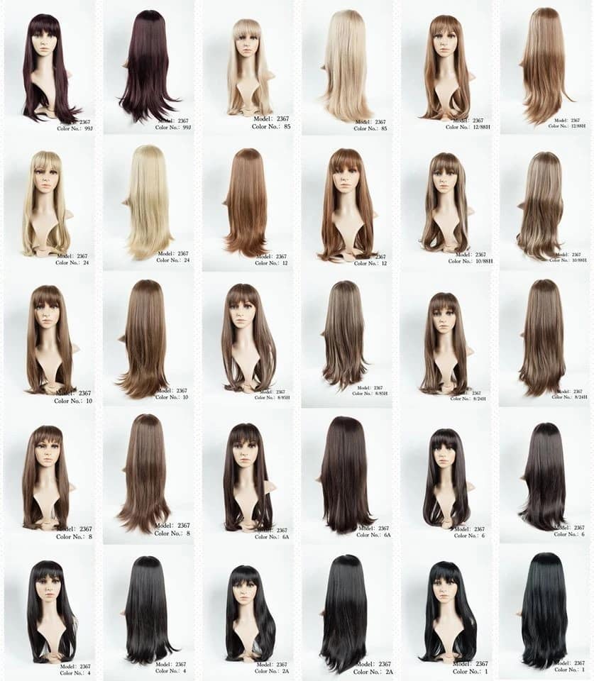 Hair Bright Synthetic Wigs  Model No. 2367