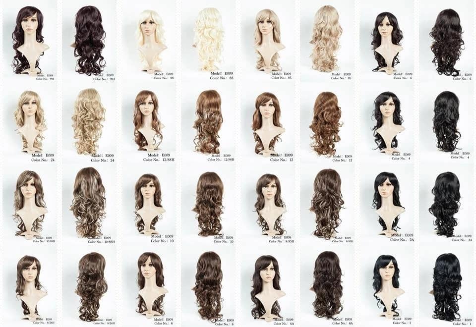 HairBright Synthetic Wigs Model No. E009