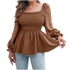 Women's Puff Sleeve Top