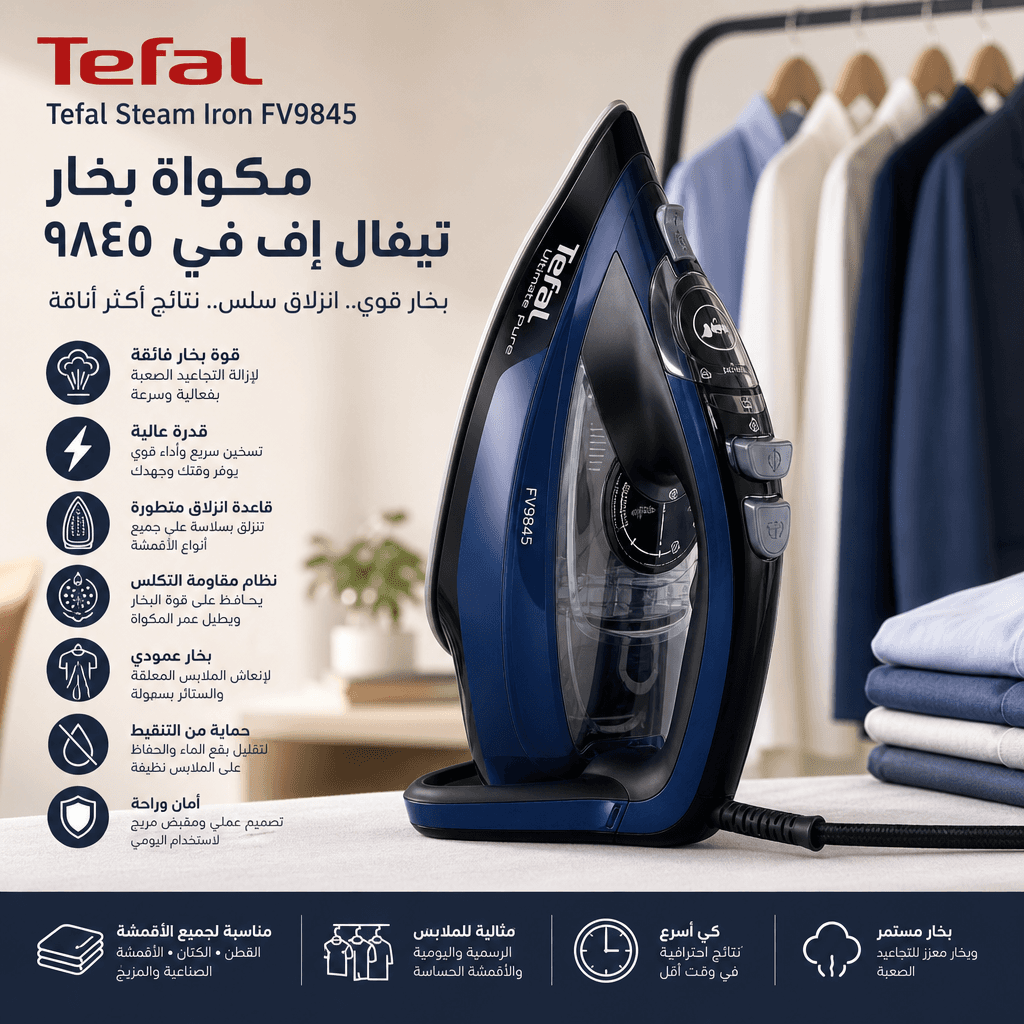 Tefal Steam Iron FV9845