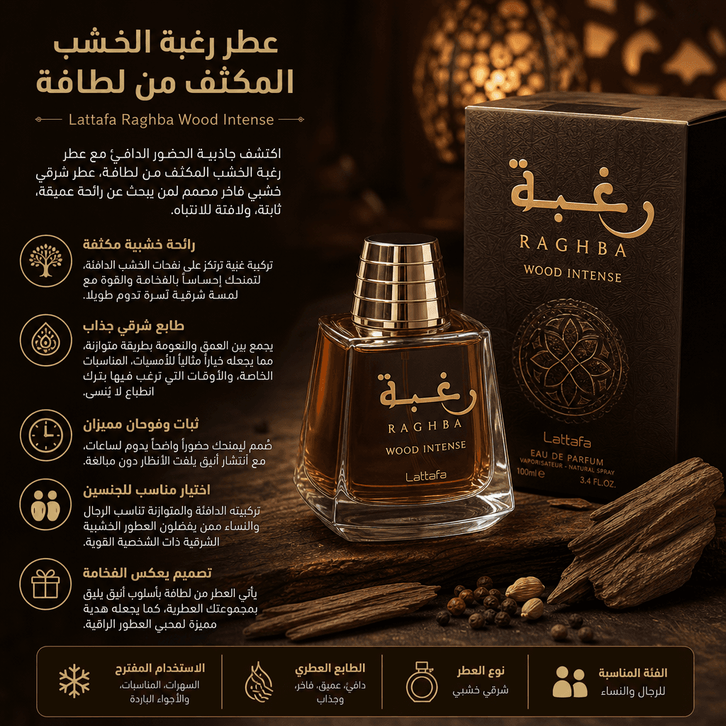 Lattafa Raghba Wood Intense