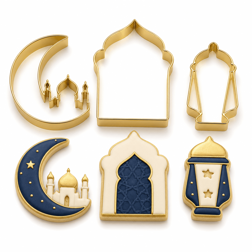 Eid Mubarak Cookie Cutter Set