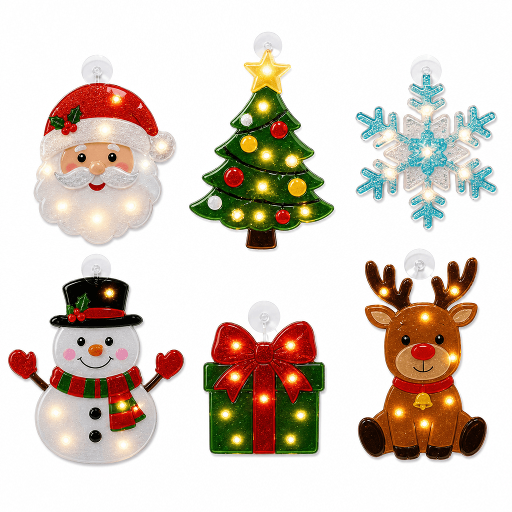 Christmas LED Window Stickers