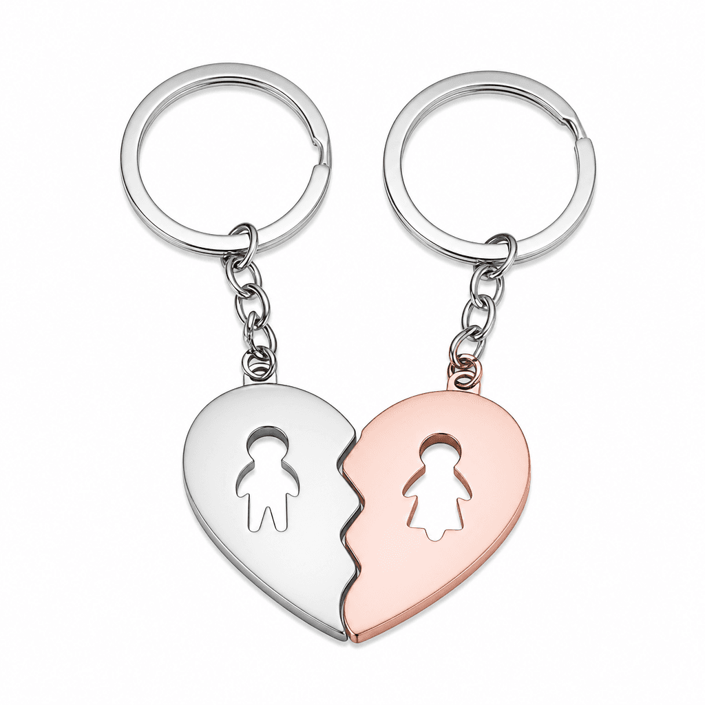 Valentine Couple Keychain Set