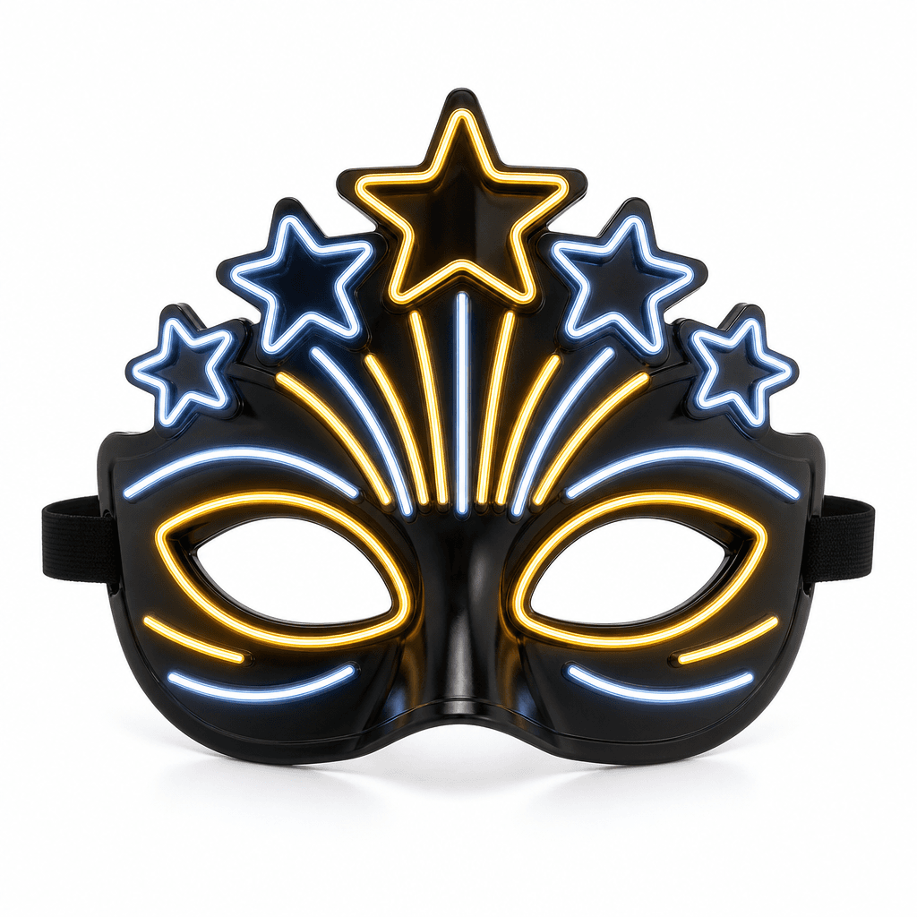 New Year LED Party Mask