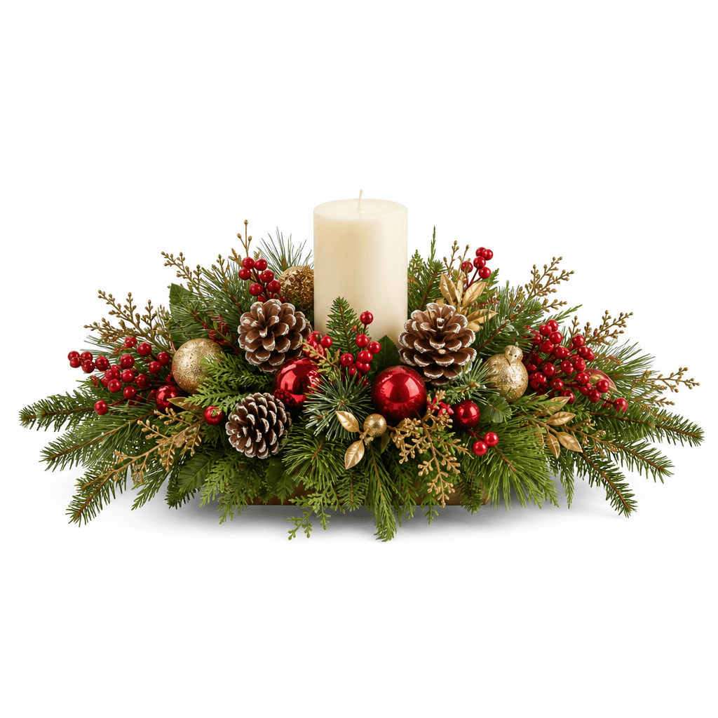Christmas Table Centerpiece
