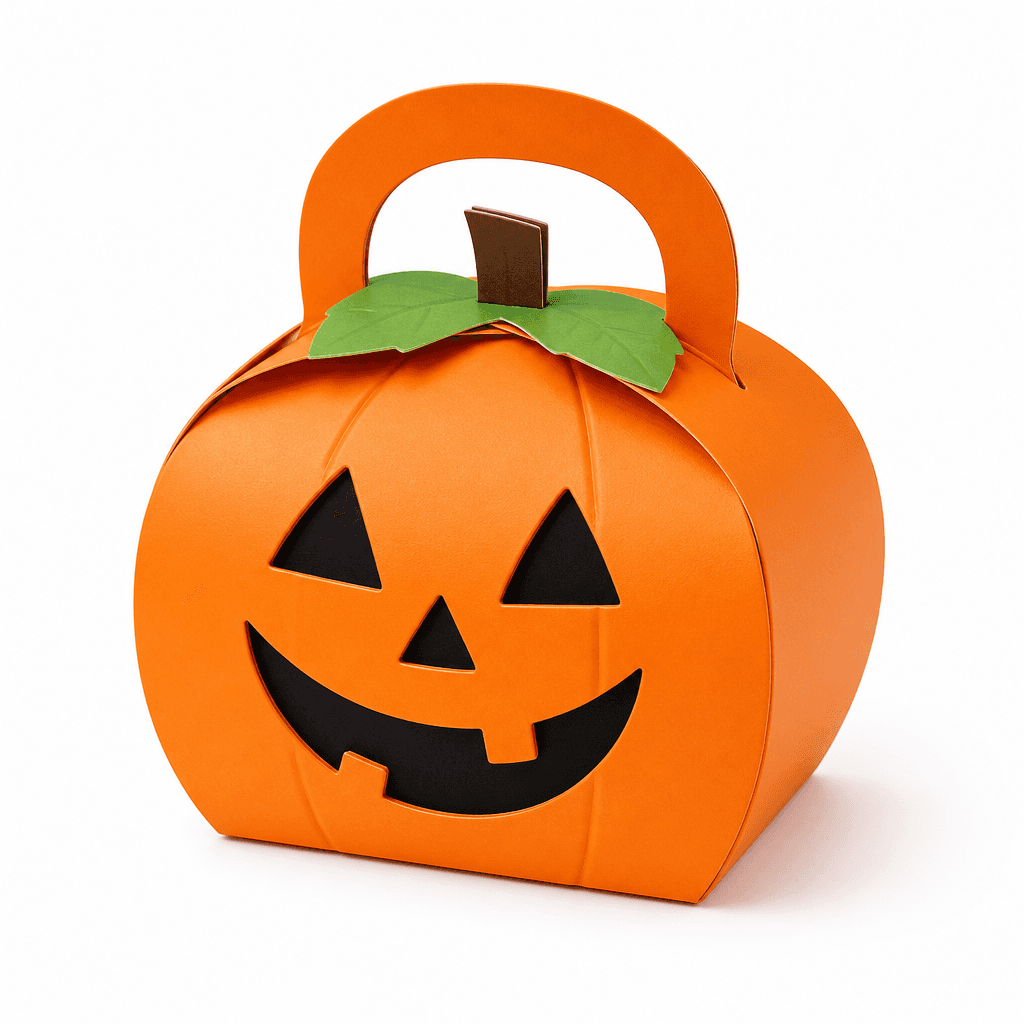 Halloween Pumpkin Treat Box
