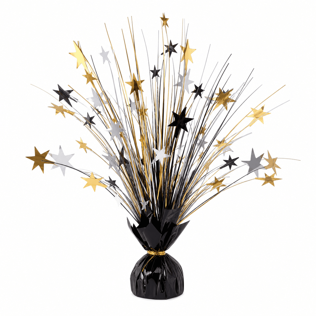 New Year Metallic Table Decor