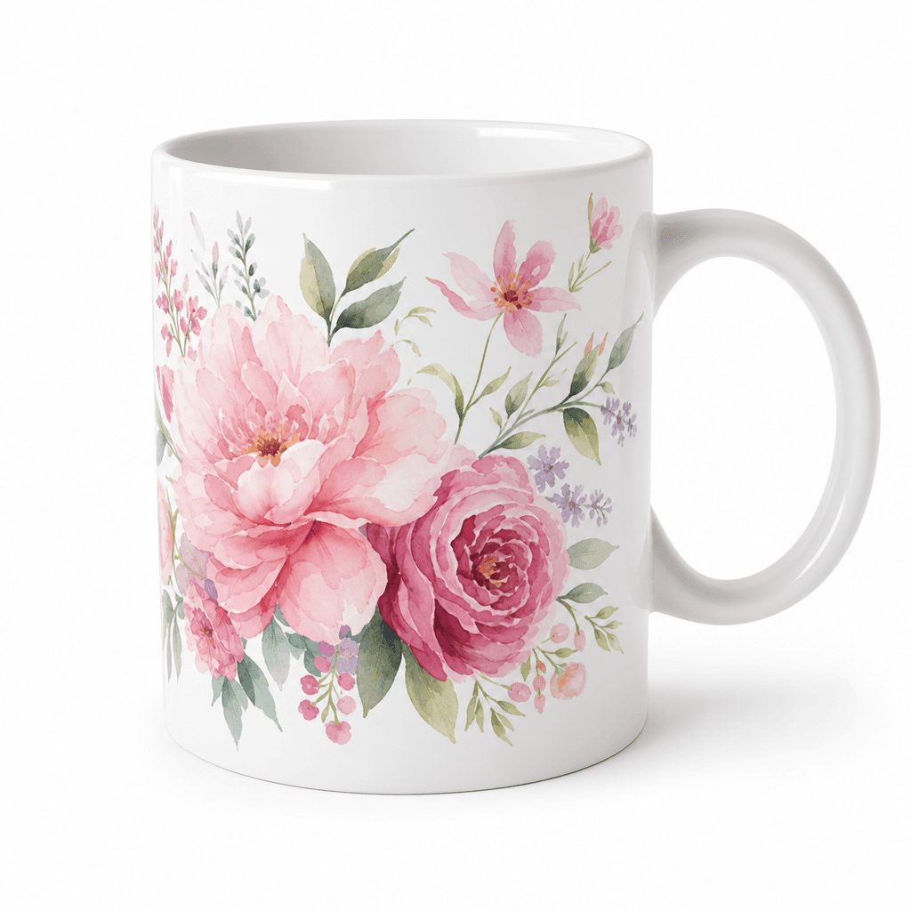 Mother's Day Mug Floral Print
