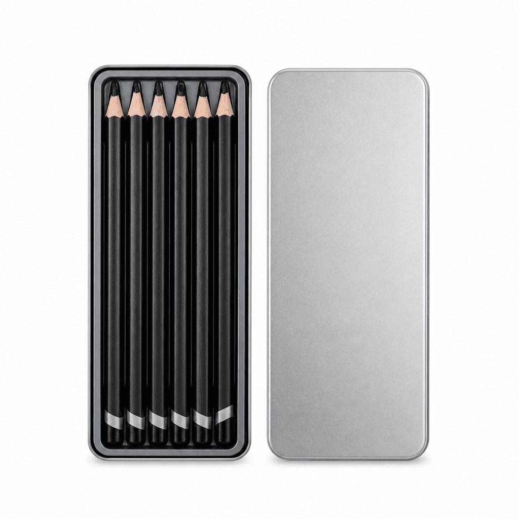 Derwent Charcoal Pencils 6‑Set