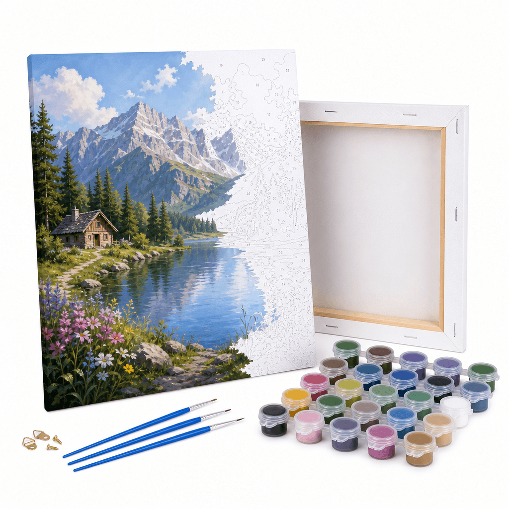 Paint‑by‑Number Kit Landscape