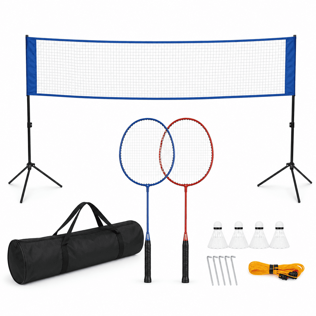 Outdoor Badminton Set with Net