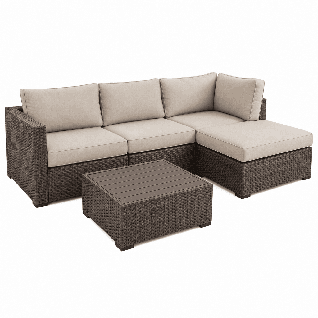 Hampton Bay Outdoor Sectional Sofa