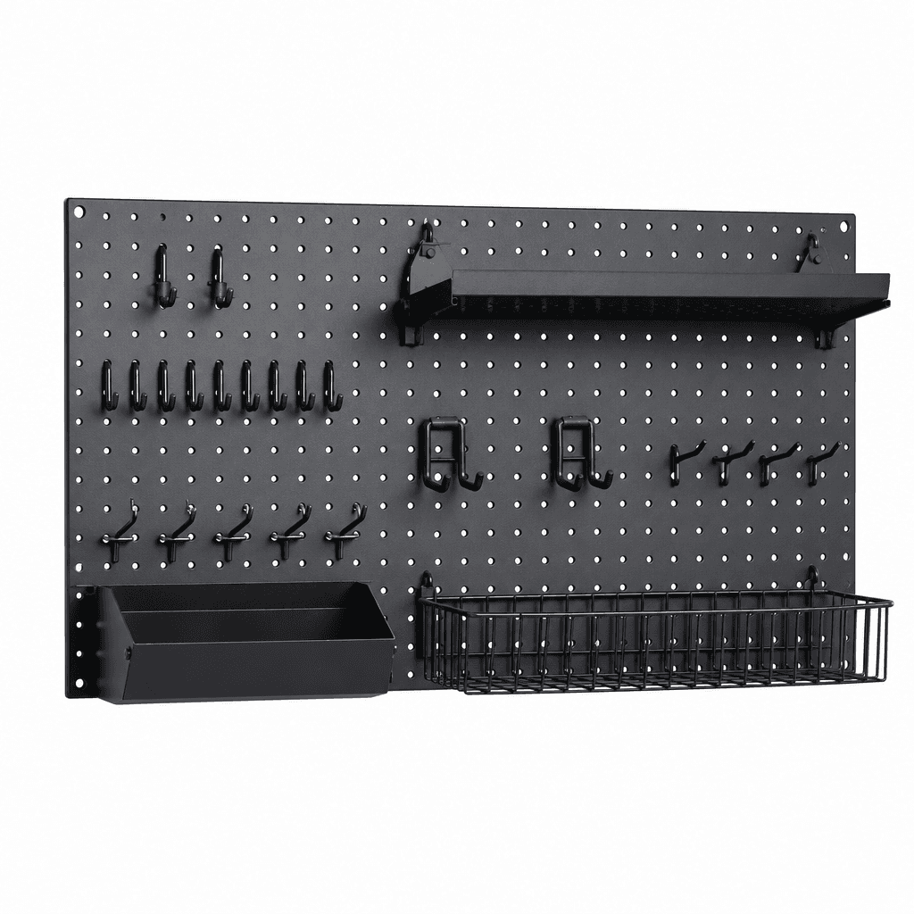 Husky Wall‑Mounted Pegboard Kit