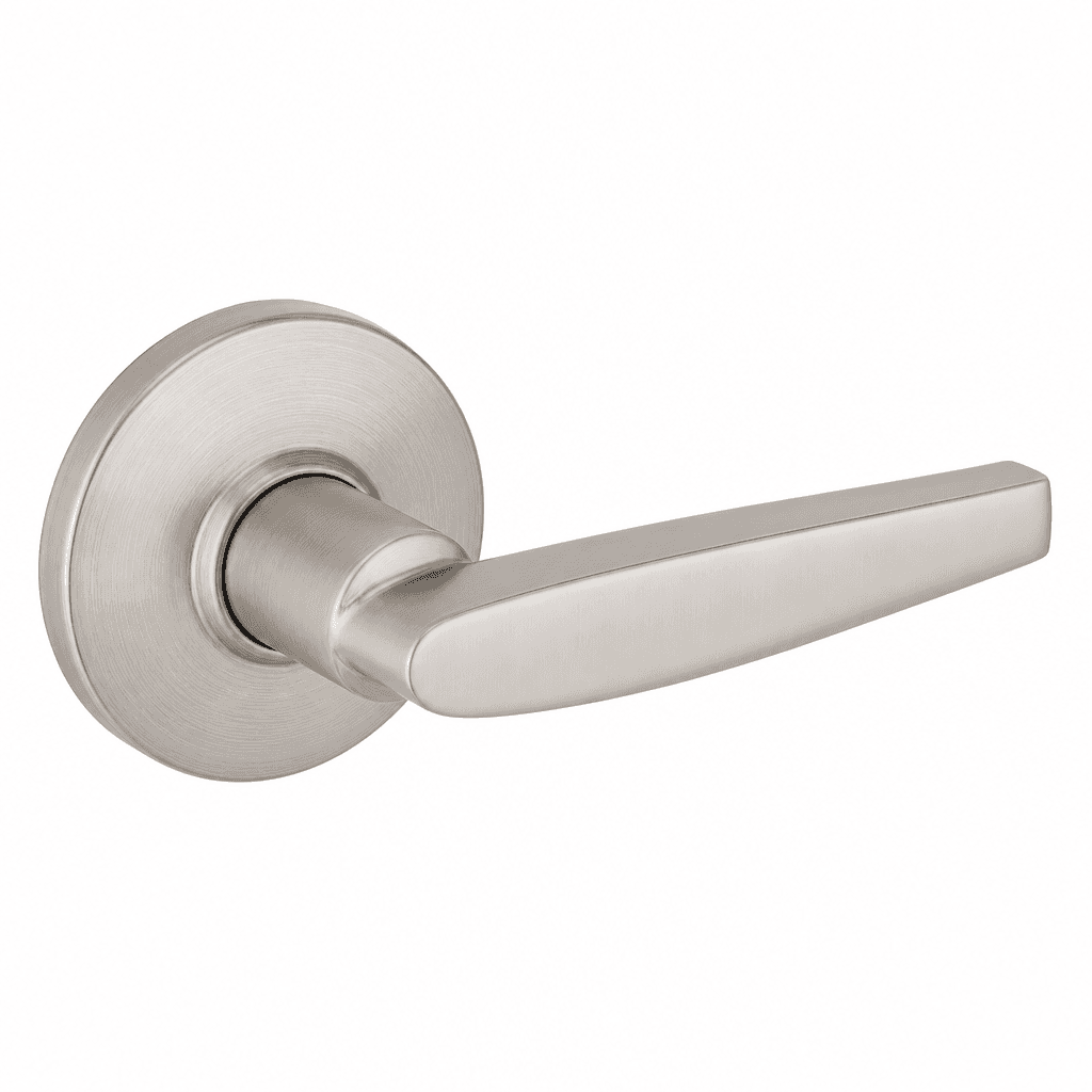 Kwikset Door Lever Satin Nickel