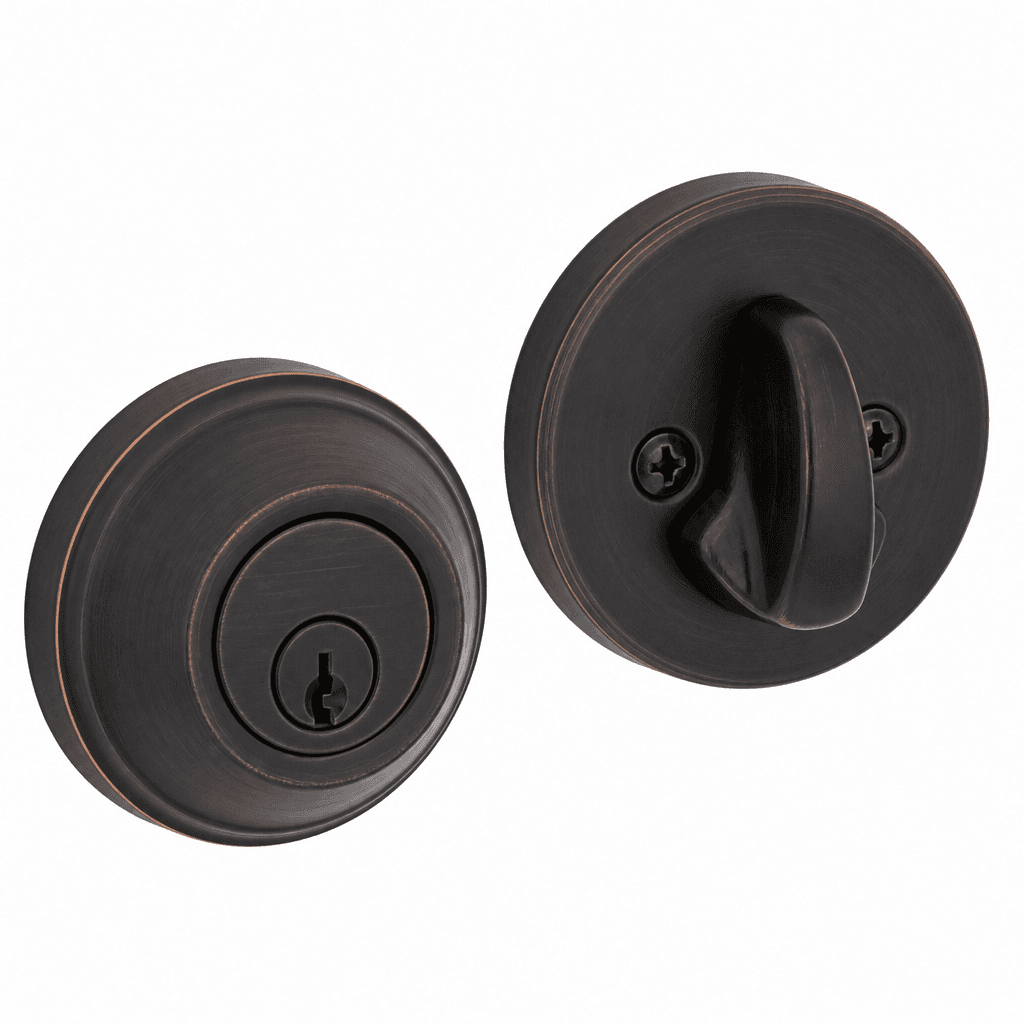 Schlage Deadbolt Aged Bronze