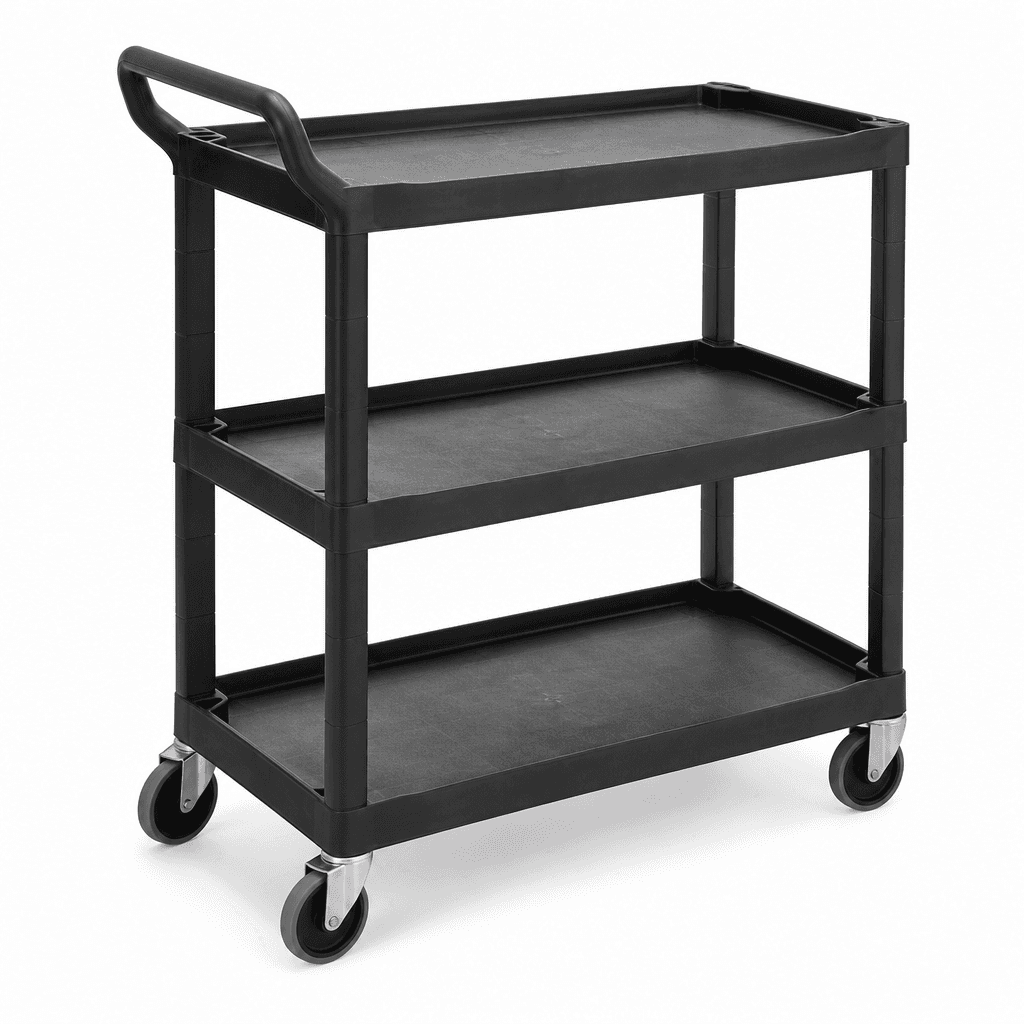 Uline Utility Cart 3‑Shelf