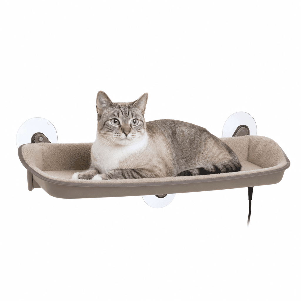 K&H Heated Cat Window Bed