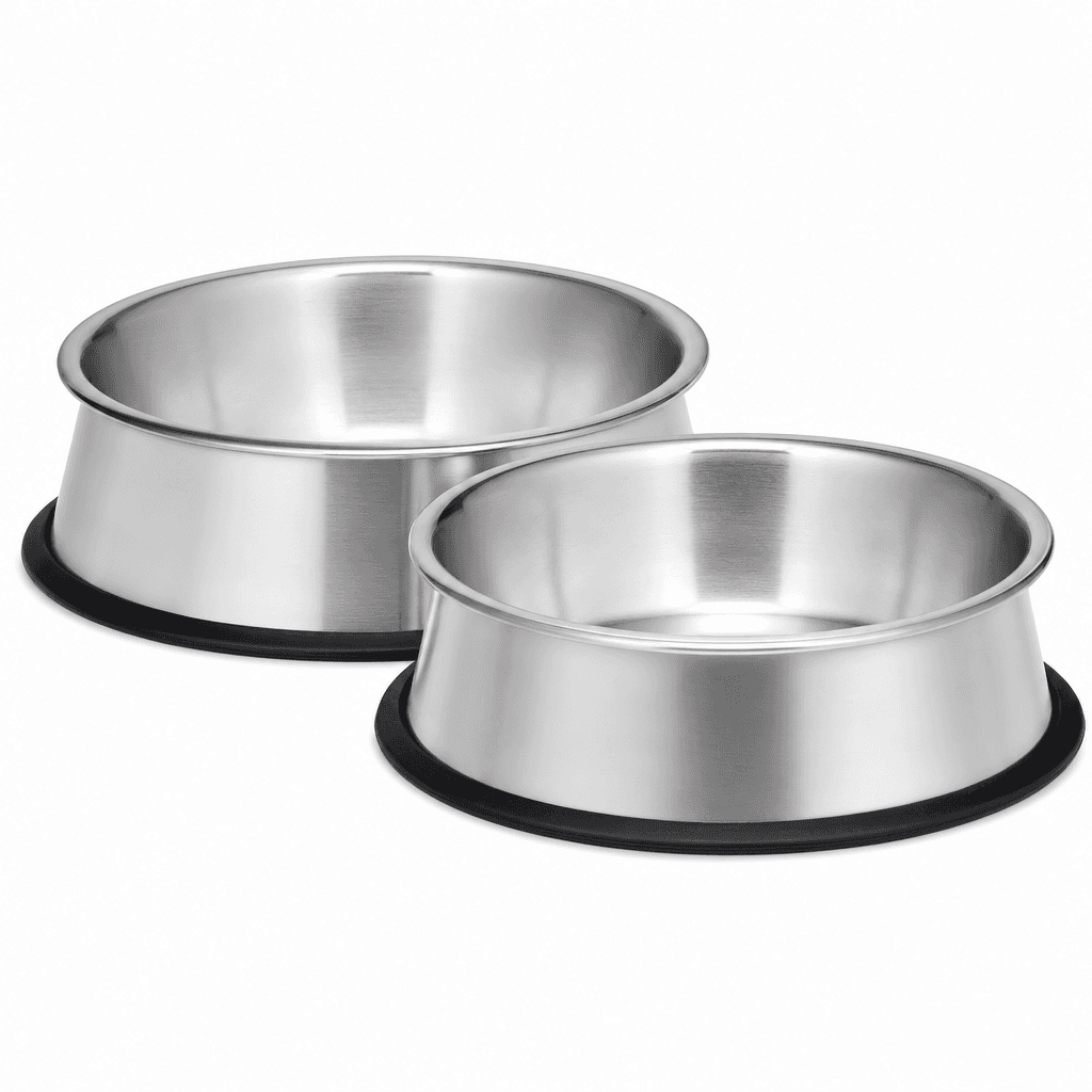 Frisco Stainless Steel Dog Bowl 2‑Pack