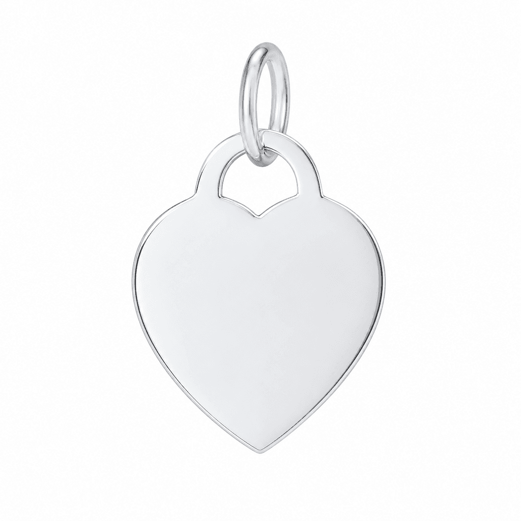 Tiffany & Co. Silver Heart Tag Pendant