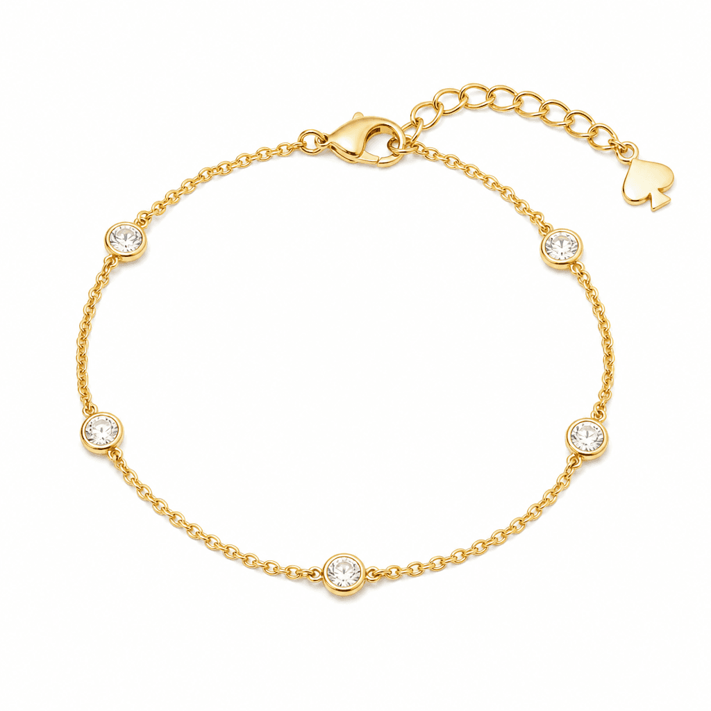Kate Spade Crystal Station Bracelet