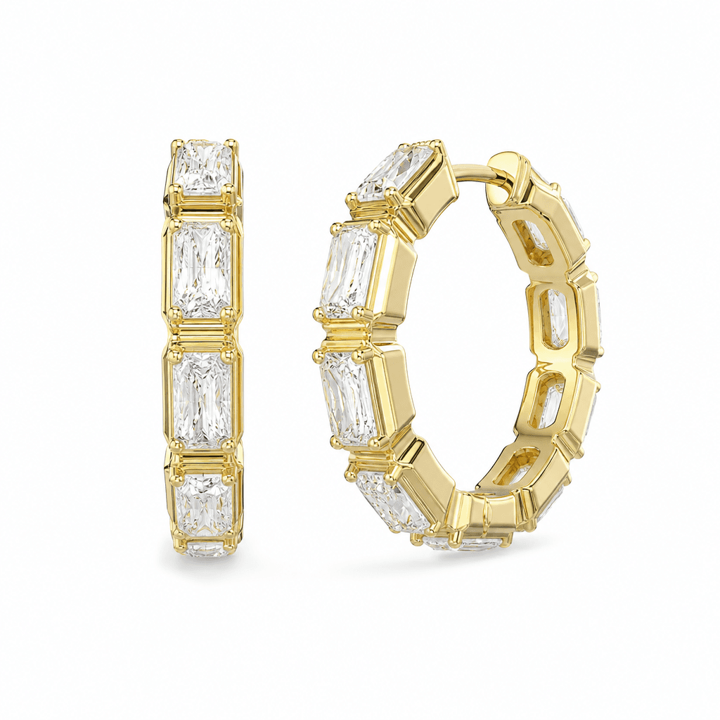 Swarovski Dextera Hoop Earrings