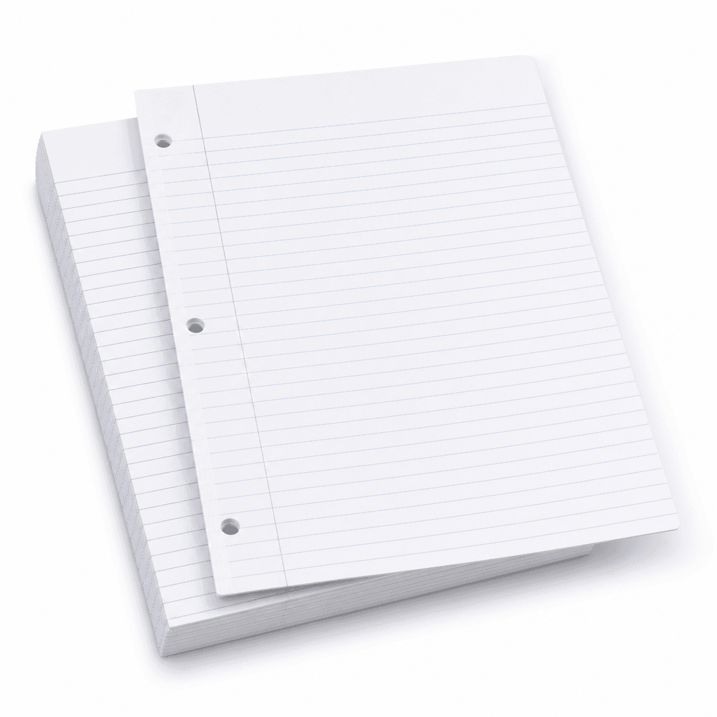 Five Star Reinforced Notebook Paper