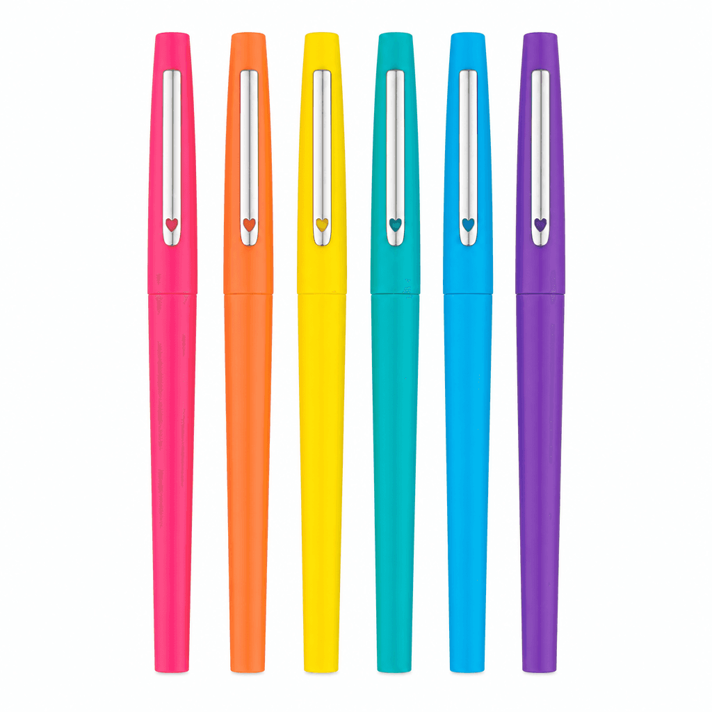 Paper Mate Flair Tropical 6‑Pack