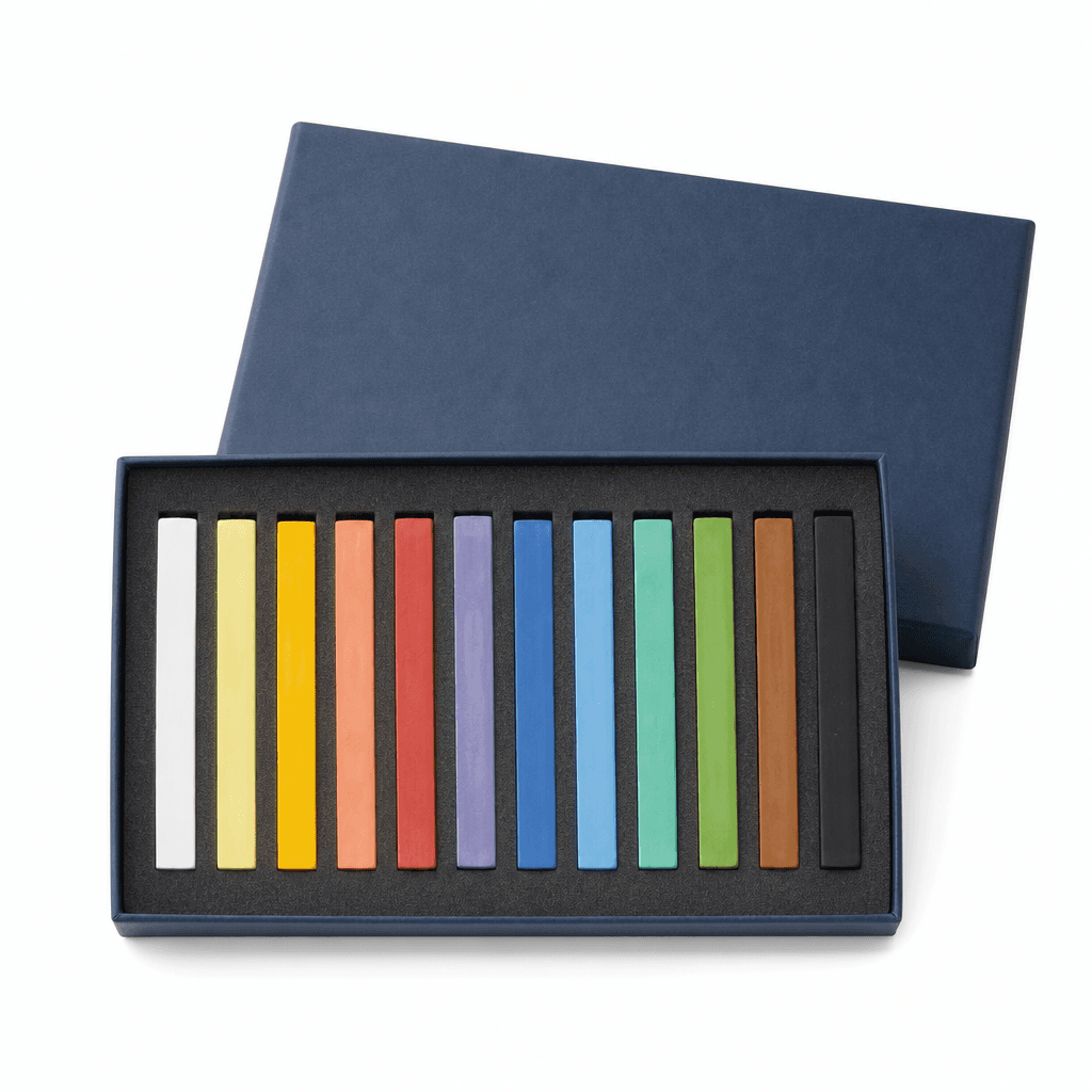 Derwent Pastel Blocks 12‑Pack