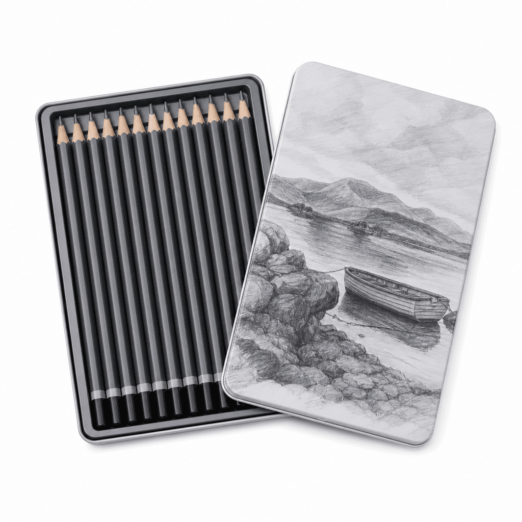 Derwent Sketching Tin 12‑Pack