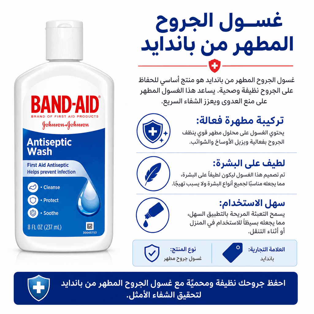 Band‑Aid Antiseptic Wash