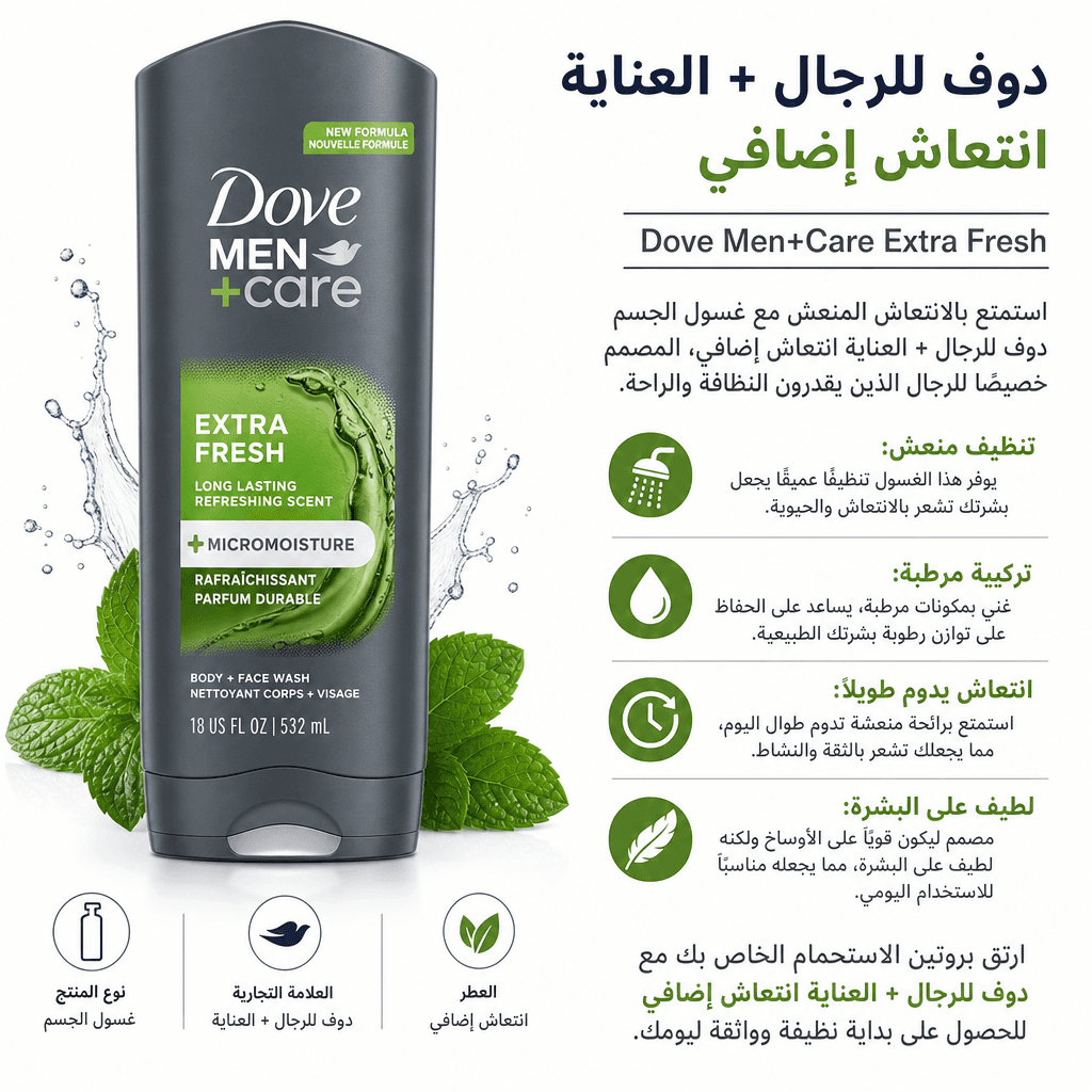 Dove Men+Care Extra Fresh