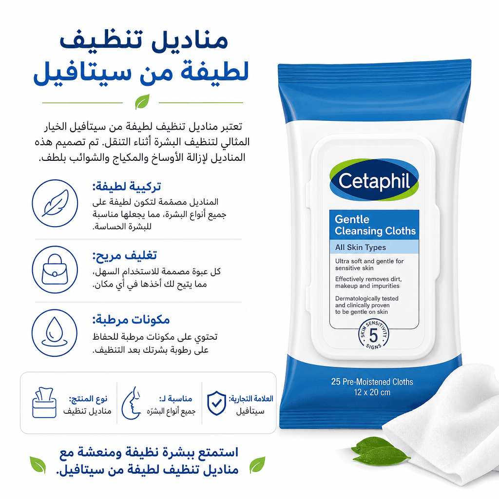 Cetaphil Gentle Cleansing Cloths