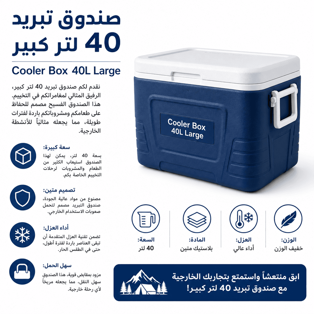 Cooler Box 40L Large
