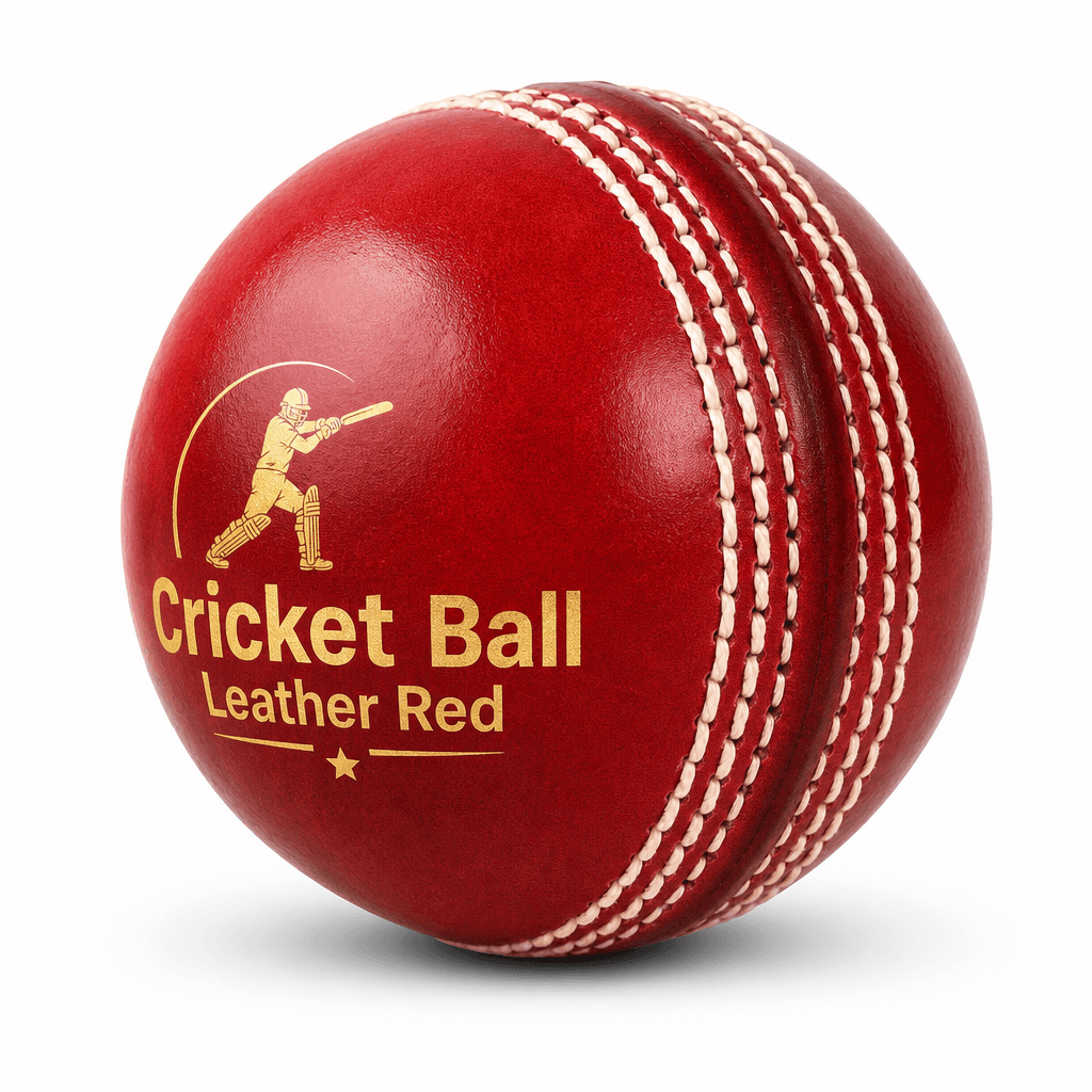 Cricket Ball Leather Red