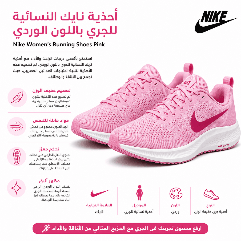 Nike Women’s Running Shoes Pink