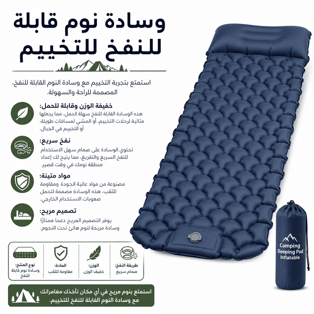 Camping Sleeping Pad Inflatable