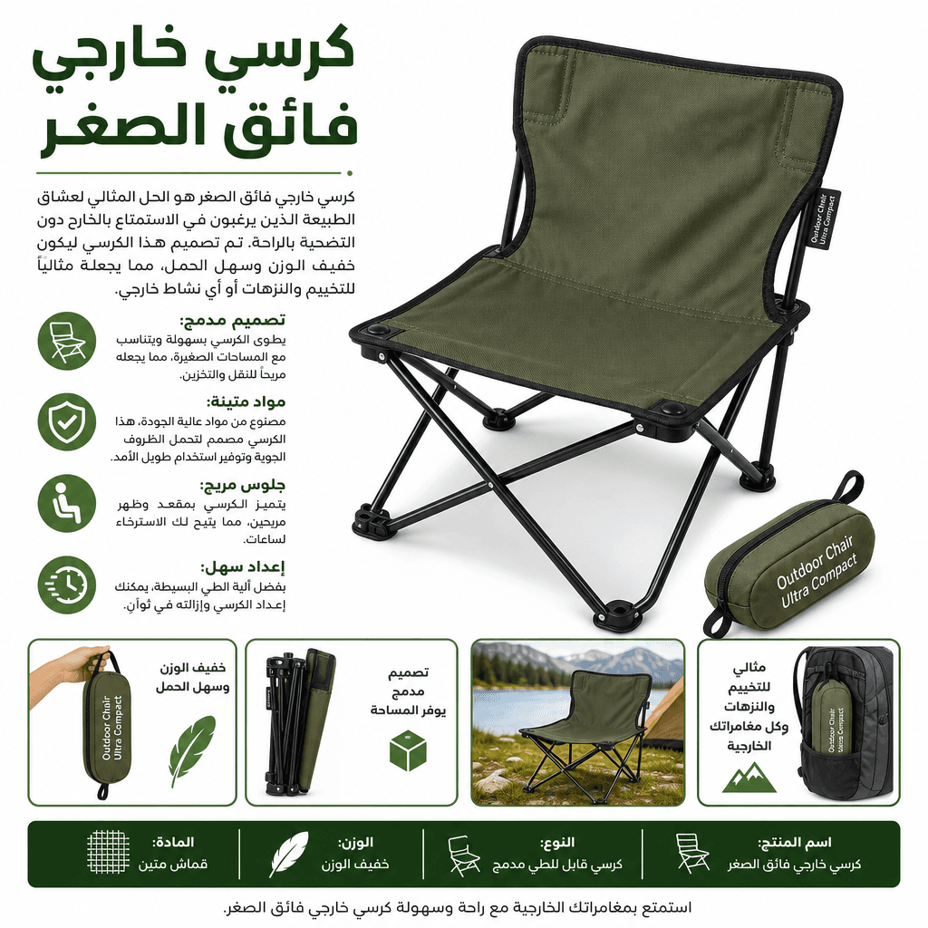 Outdoor Chair Ultra Compact