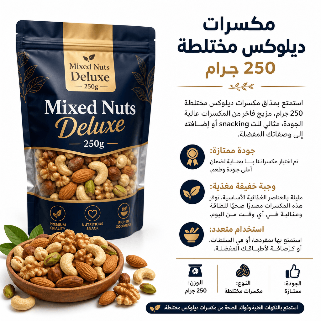 Mixed Nuts Deluxe 250g