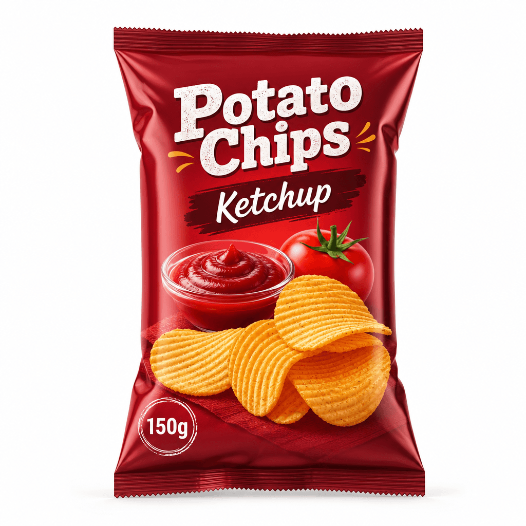 Potato Chips Ketchup 150g