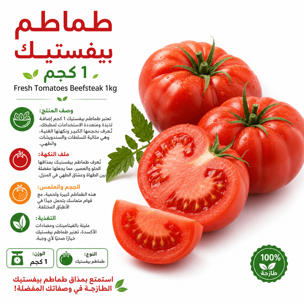 Fresh Tomatoes Beefsteak 1kg