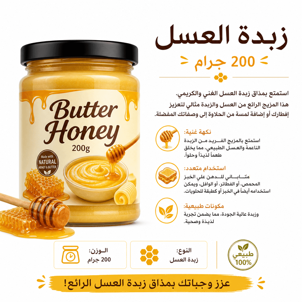 Butter Honey 200g