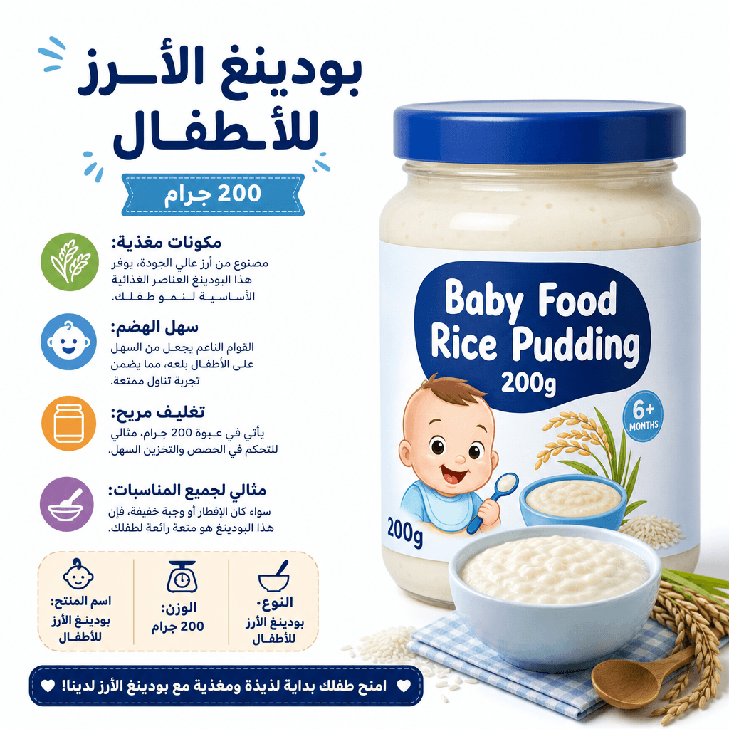 Baby Food Rice Pudding 200g