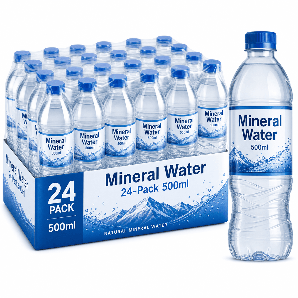 Mineral Water 24-Pack 500ml