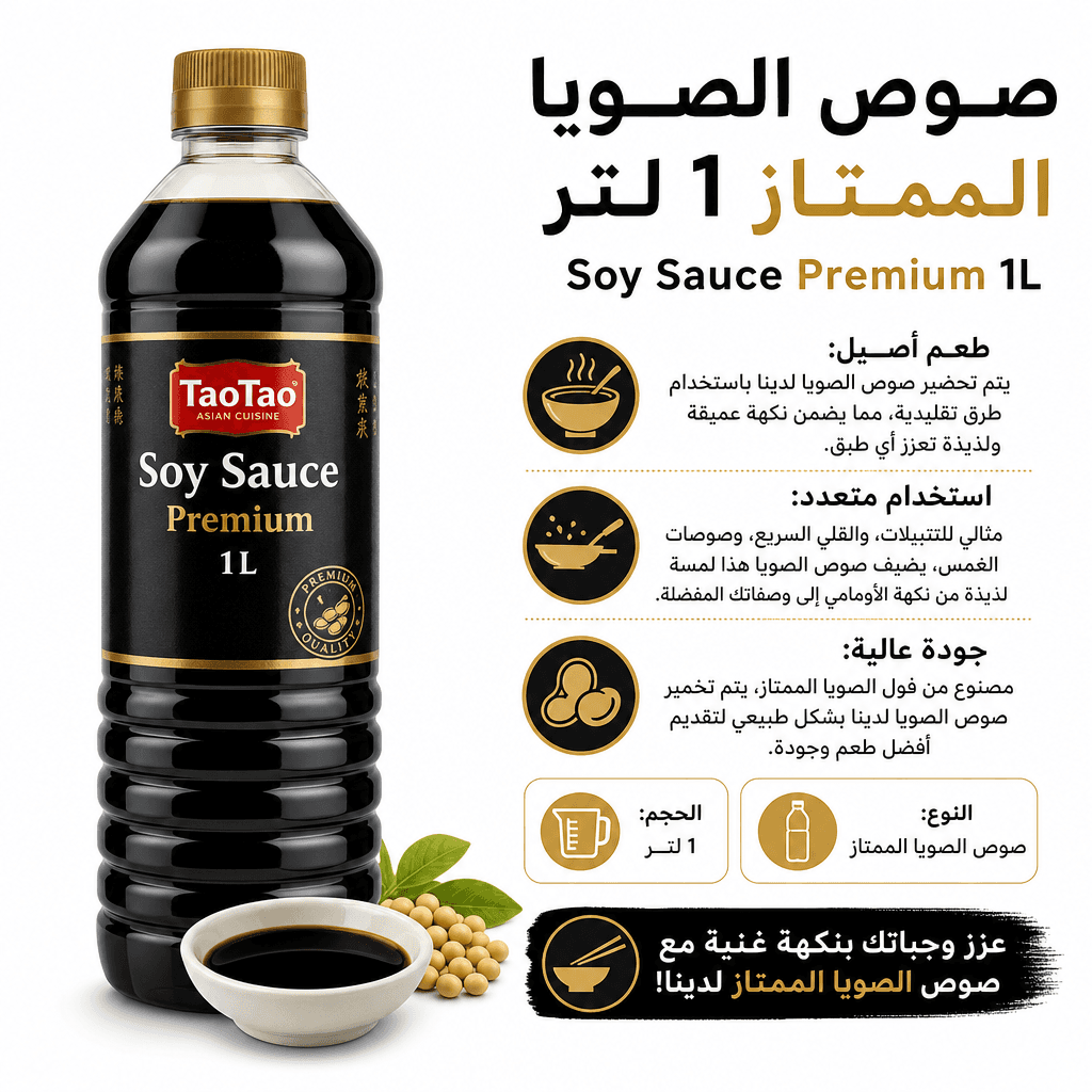 Soy Sauce Premium 1L